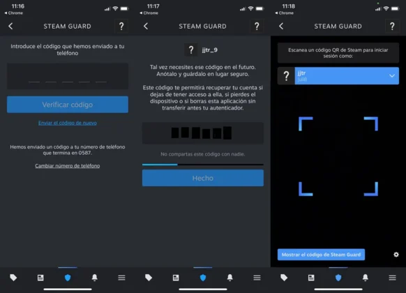 como activar el autenticador movil de steam 2